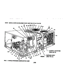 Single Package Gas / Elec. Unit parts for York Heating Cooling Combined Unit D1EG120N16546 from AppliancePartsPros.com