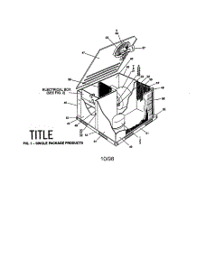 Single Package Products parts for York Central Air Conditioner D1EH030A46 from AppliancePartsPros.com