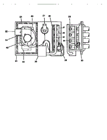Fig. 3 - Gas Heat Section parts for York Heating Cooling Combined Unit D1NA048N06506 from AppliancePartsPros.com
