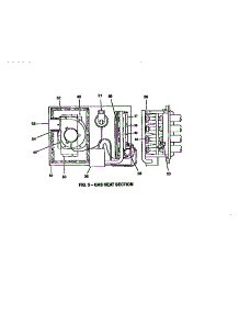 Gas Heat Section parts for York Heating Cooling Combined Unit D1NA060N06525 from AppliancePartsPros.com
