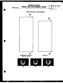 (D13a) (Ff16) (D18) (S20a) (D23) (D23a) parts for Amana Upright Freezer D20 from AppliancePartsPros.com
