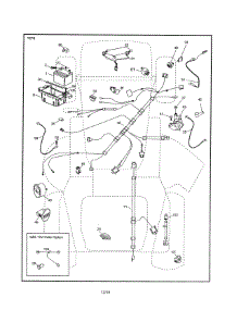 Electrical parts for Dixon Front-Engine Lawn Tractor D22KH46 (96046001200) from AppliancePartsPros.com