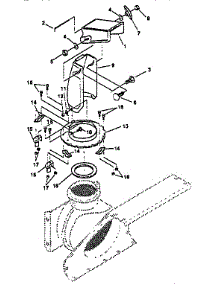 Discharge Chute parts for Noma Gas Snowblower D2450-010 from AppliancePartsPros.com