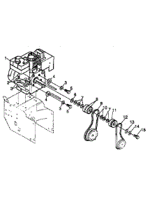 Engine Components parts for Noma Gas Snowblower D2450-010 from AppliancePartsPros.com
