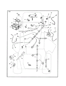 Electrical parts for Dixon Front-Engine Lawn Tractor D26KH54 (96046001300) from AppliancePartsPros.com
