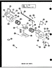 Indoor Air Parts (Pho4800-1A / P55600-17C) (Pho4800-3A / P55600-19C) (Pho5800-1A / P55600-18C) (Pho5800-3A / P55600-20C) parts for Amana Furnace D54444-6C/P54444-6C from AppliancePartsPros.com