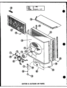 System & Outdoor Air Parts (Pho4800-1A / P55600-17C) (Pho4800-3A / P55600-19C) (Pho5800-1A / P55600-18C) (Pho5800-3A / P55600-20C) parts for Amana Furnace D54475-3C/P54475-3C from AppliancePartsPros.com