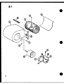 (Epco2400-1D / P68800-1C) (Epco3000-1D / P68800-2C) (Epco3600-1D / P68800-3C) (Epco2400-1E / P68800-4C) (Epco3000-1E / P68800-5C) (Epco3600-1E / P68800-6C) parts for Amana Furnace D67224-2 from AppliancePartsPros.com