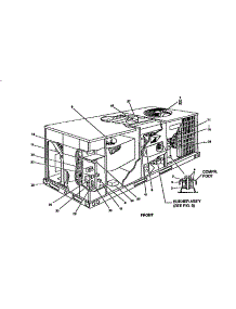Single Package Gas / Electric parts for York Heating Cooling Combined Unit D6CG048N09946A from AppliancePartsPros.com