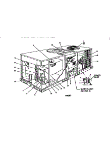 Single Package Gas / Electric parts for York Heating Cooling Combined Unit D6CG048N09958A from AppliancePartsPros.com