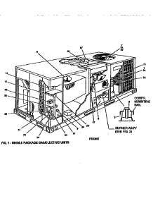 Single Package Unit parts for York Heating Cooling Combined Unit D6CG076N09958A from AppliancePartsPros.com