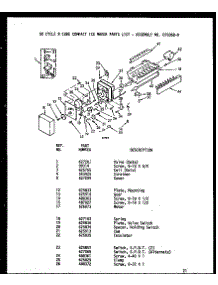 (D70368-9) parts for Amana Water & Ice System D70368-1 from AppliancePartsPros.com
