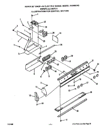 Control parts for Roper Electric Range D9757*0 from AppliancePartsPros.com