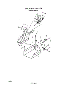 Door Lock parts for Roper Electric Range D9757*6 from AppliancePartsPros.com