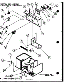 Control Box Assembly & Electrical Components (Spco42001a / P9999105c) (Spco42003a / P9999106c) (Spco48001a / P9999107c) (Spco48003a / P9999108c) (Spco60001a / P9999109c) (Spco60003a / P9999110c) parts for Amana Central Air Conditioner D9836808 from AppliancePartsPros.com