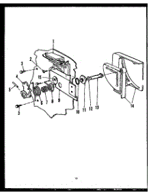 Detergent Cup parts for Caloric Dishwasher DCP226-11OR from AppliancePartsPros.com