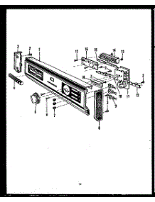 Control Panel / Timer parts for Caloric Dishwasher DCP226-11OR from AppliancePartsPros.com