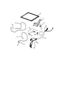 Lid And Link Assembly parts for  Dishwasher DD124P-88456A from AppliancePartsPros.com