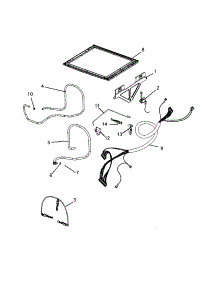 Lid And Link Assembly parts for Dcs Dishwasher DD224 from AppliancePartsPros.com