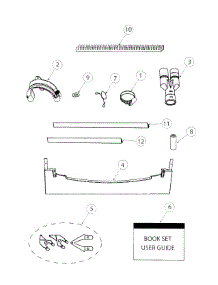 Installation Components parts for  Dishwasher DD24DAW8-99656-A from AppliancePartsPros.com