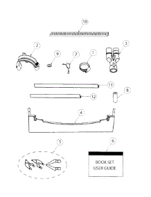 Installation Components parts for  Dishwasher DD24DAX8-99657-A from AppliancePartsPros.com
