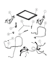 Lid Assy parts for  Dishwasher DD24DCB6V2-88609-A from AppliancePartsPros.com