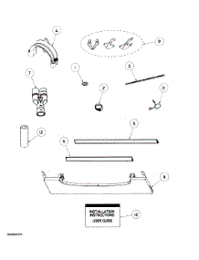Installation parts for  Dishwasher DD24DCTB6V2-88559-A from AppliancePartsPros.com