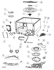 Tube Assy parts for  Dishwasher DD24DCTW6V2-88563-A from AppliancePartsPros.com
