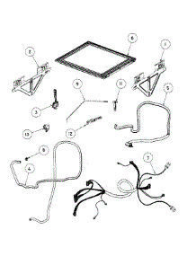 Lid / Link Asy parts for  Dishwasher DD24DCW6V2-88604-A from AppliancePartsPros.com