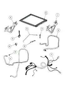 Lid / Link Asy parts for  Dishwasher DD24DCX6V2-88605-A from AppliancePartsPros.com