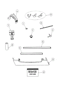 Installation parts for  Dishwasher DD24DCX6V2-88605-A from AppliancePartsPros.com