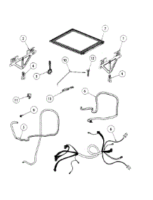 Lid Assy parts for  Dishwasher DD24DDFTX6V2-88555A from AppliancePartsPros.com
