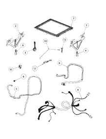 Lid Assy parts for  Dishwasher DD24DHTI6V2-88608-A from AppliancePartsPros.com