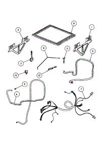 Lid Assembly parts for  Dishwasher DD24DI6V2-88607-A from AppliancePartsPros.com
