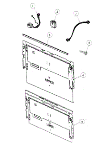 Front Assy parts for  Dishwasher DD24DTI6-88504A from AppliancePartsPros.com
