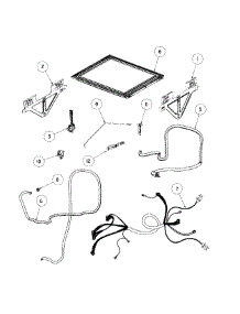 Lid Assy parts for  Dishwasher DD24SCX6V2-88565A from AppliancePartsPros.com