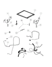 Lid Assy parts for  Dishwasher DD24SDFTX6V2-88556A from AppliancePartsPros.com