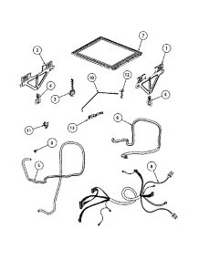Lid Assembly parts for  Dishwasher DD24SHTI6V2-88601-A from AppliancePartsPros.com