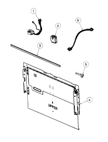 Controls parts for  Dishwasher DD24SI6-88522A from AppliancePartsPros.com
