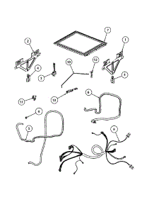 Lid Assembly parts for  Dishwasher DD24STI6V2-88558-A from AppliancePartsPros.com