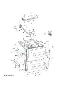 Doors & Drawers parts for  Drawer & Bin DD410RS from AppliancePartsPros.com