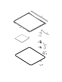 Drawer Lid And Air Pump parts for  Dishwasher DD601-87448 from AppliancePartsPros.com