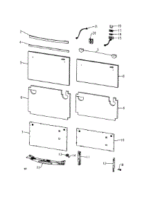 Front Panels / Controls parts for  Dishwasher DD603FC-88449 from AppliancePartsPros.com