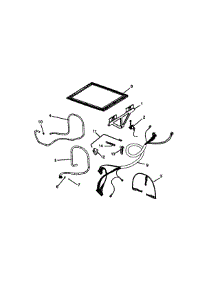 Lid / Link Assy parts for  Dishwasher DD603M-88431 from AppliancePartsPros.com