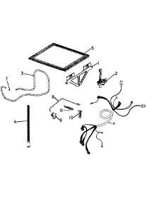 Lid / Link Assy parts for  Dishwasher DD605HSS-88466A from AppliancePartsPros.com