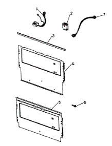 Front Panels / Controls parts for  Dishwasher DD605I-88469A from AppliancePartsPros.com