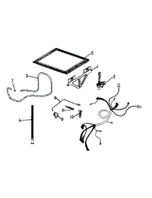 Lid / Links Assy parts for  Dishwasher DD605I-88469A from AppliancePartsPros.com