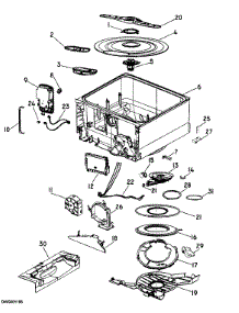 Tubs / Components parts for  Dishwasher DD605I-88469A from AppliancePartsPros.com