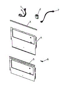 Front Panels / Controls parts for  Dishwasher DD605IH-88470A from AppliancePartsPros.com