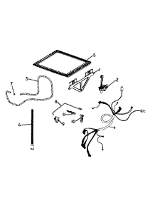 Lid / Link Assy parts for  Dishwasher DD605IH-88470A from AppliancePartsPros.com